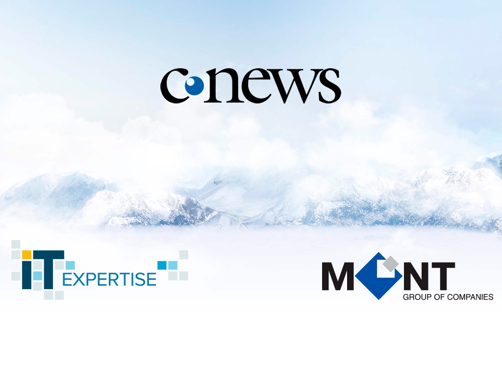 На CNews опубликована новость о партнерстве группы компаний MONT и ИТ-Экспертиза